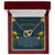 Brother Loss Interlocking Hearts Necklace