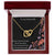 To My Wife Interlocking Hearts Necklace