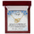 To My Wife Interlocking Hearts Necklace