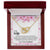 To My Wife - Interlocking Hearts Necklace
