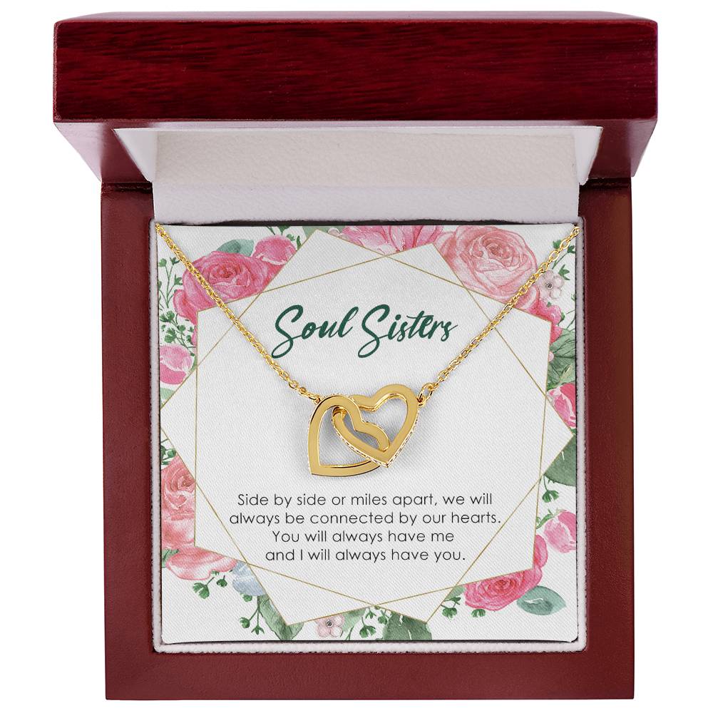 Interlocking Hearts - Soul Sisters Interlocking Hearts Necklace