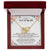 To The Love Of My Life Interlocking Hearts Necklace
