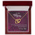 To My Mom You The Only Person In The World Interlocking Hearts Necklace