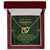 Gift For Daughter From Dad - Interlock Heart Necklace Interlocking Hearts Necklace