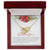 To My Granddaughter Interlocking Hearts Necklace