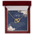To My Beloved Wife Interlocking Hearts Necklace