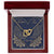 To My Daughter - Greatest Gift Miracle - Necklace Interlocking Hearts Necklace