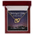 Unbiological Sister Luxury Necklace Interlocking Hearts Necklace
