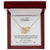 'To My Mother' Linked Hearts Necklace - I'M Grateful For You You Are The Best Interlocking Hearts Necklace