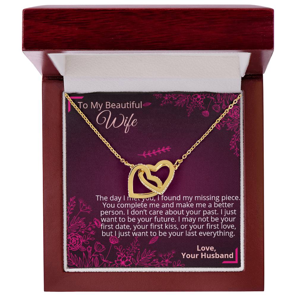 I Met You - Interlocked Hearts Interlocking Hearts Necklace