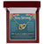 Stay Strong Recovery Gift Necklace Interlocking Hearts Necklace