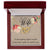 To My Wife Interlocking Hearts Necklace Message Card