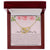 To My Bestfriend On Her Wedding Day - Floral Interlocking Hearts Necklace