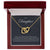 To My Daughter - Tomorrow - Necklace Interlocking Hearts Necklace