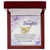 Gift For Daughter From Parents Message Card Necklace Interlocking Hearts Necklace