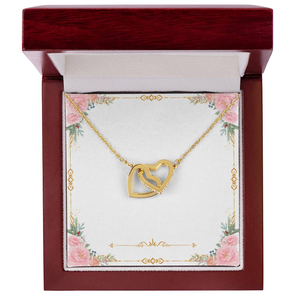 Mother'S Day Interlocking Hearts Necklace