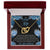 To My Dear Wife Interlocking Hearts Necklace