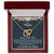 To My Mother Happy Mother'S Day You Held My Hand For Many Years. Interlocking Hearts Necklace