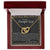 Gift For Wife No Word In The English Vocabulary Interlocking Hearts Necklace