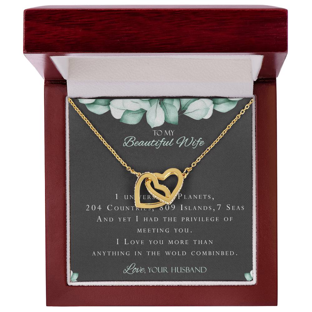 More Than Anything - Interlocking Hearts Interlocking Hearts Necklace