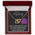 To My Sexy Lady - I Wish I Had 8 Hands - Love Necklace Interlocking Hearts Necklace