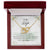 To My Special Wife Interlocking Hearts Necklace Mother'S Day Message Card From Husband