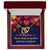 To My Love - You Are Always On My Mind And Forever In My Heart - Interlocking Hearts Necklace
