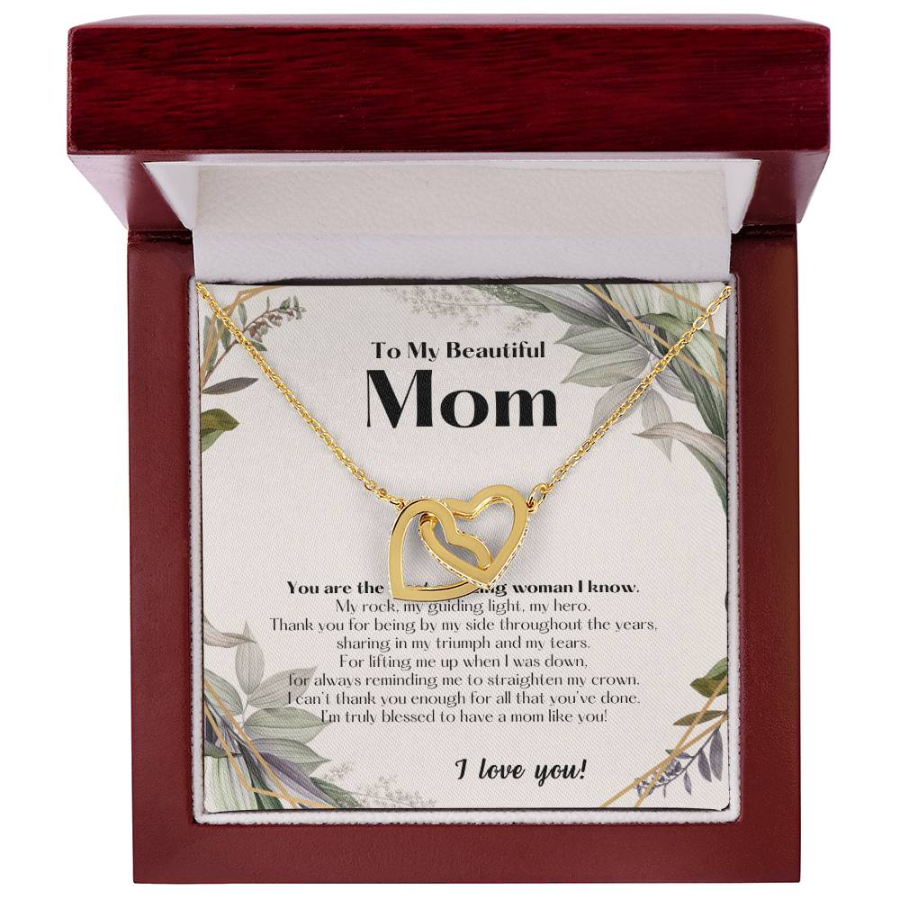 TO80BD~1 Interlocking Hearts Necklace