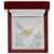 To My Wife - You Have To Trust The Universe - Interlocking Heart Necklace Interlocking Hearts Necklace
