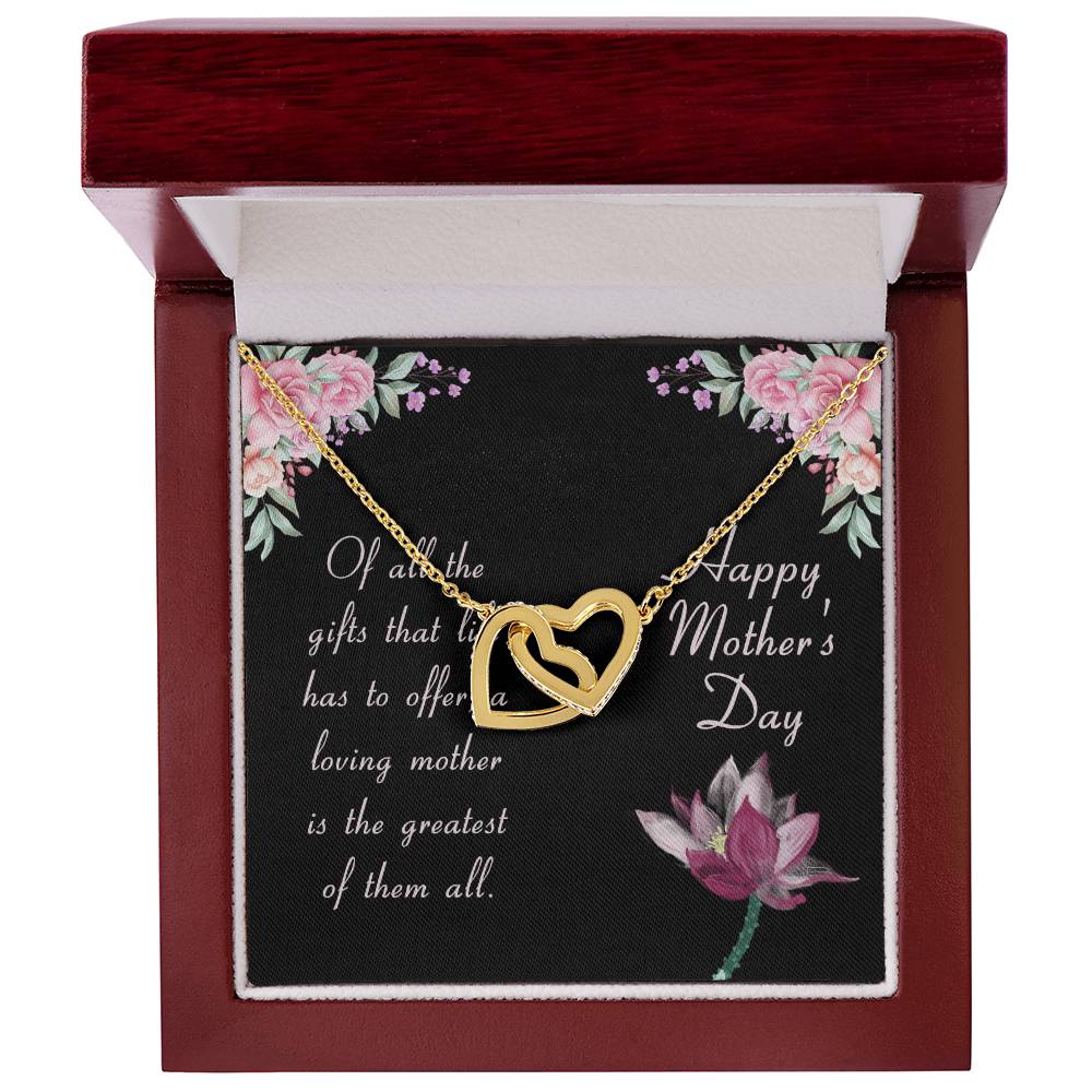 Of All The Gifts - Interlocked Hearts Interlocking Hearts Necklace