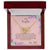 To My Daughter If Ever There Is A Tomorrow - Love Dad Interlocking Hearts Necklace