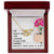 Happy Mother'S Day Double Heart Necklace Interlocking Hearts Necklace