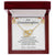 To My Granddaughter - Interlocking Heart Necklace - So6 Interlocking Hearts Necklace