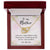 'Thank You For Everything You Do' Necklace Plus Message Card - Amazing Mother'S Day Gift Idea From Son Interlocking Hearts Necklace