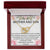 Your Nurturing Care Has Made A Bond Like No Other Interlocking Hearts Necklace