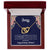Forty Birthday All Of My Love Interlocked Hearts Necklace Interlocking Hearts Necklace