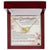 To My Granddaughter Interlocking Hearts Necklace Message Card