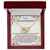 To My Granddaughter Interlocking Hearts Necklace
