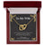 To My Wife - Luxury Interlocking Hearts Lovecube Interlocking Hearts Necklace