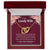 Perfect Gift For Wife Interlocking Hearts Necklace
