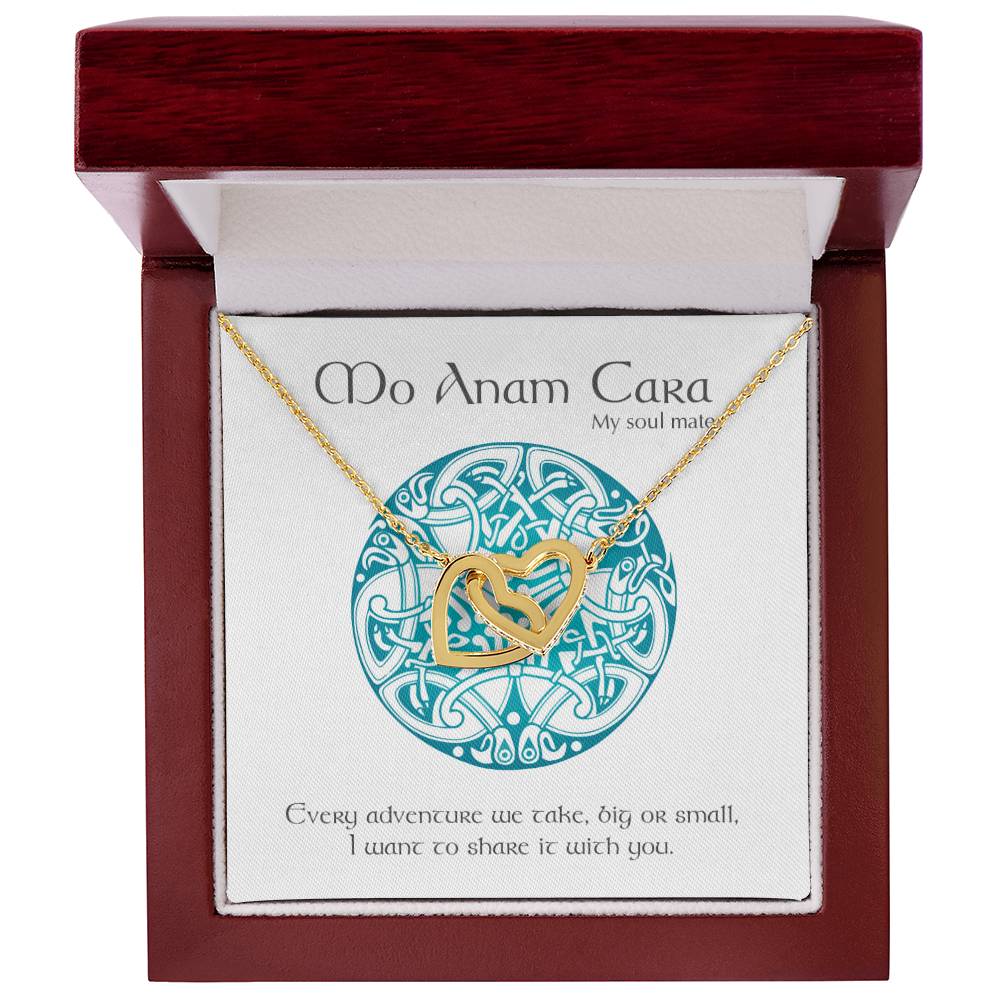 Mo Anam Cara - Interlocking Hearts Interlocking Hearts Necklace