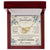 To My Granddaughter From Grandma - Interlocking Heart Necklace Interlocking Hearts Necklace