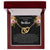 Loving Memory Brother Interlocking Hearts Necklace