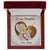 I'M Proud Of You - Best Gift For Daughter Interlocking Hearts Necklace