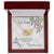 Bonus Daughter From Bonus Mom No Dna But You Have My Heart Interlocking Hearts Necklace
