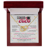 Graduation - Interlocking Hearts Interlocking Hearts Necklace