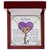 To My Daughter Interlocking Hearts Necklace
