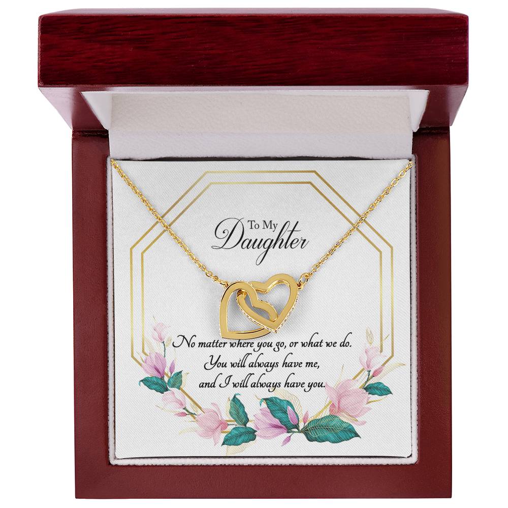 You And Me - Interlocking Hearts Interlocking Hearts Necklace