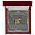 To My Beautiful Daughter - Necklace Interlocking Hearts Necklace
