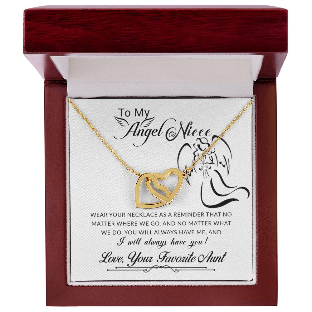 Angel Niece - Interlocking Hearts Interlocking Hearts Necklace